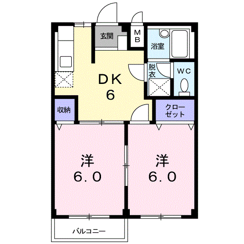 Planta 2DK de エルディムティンクル