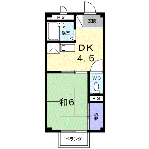 Planta 1DK de シャルマン苗代