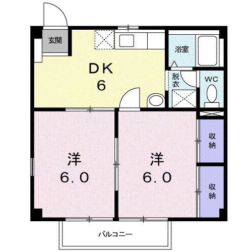 Planta 2DK de エクセルＡ