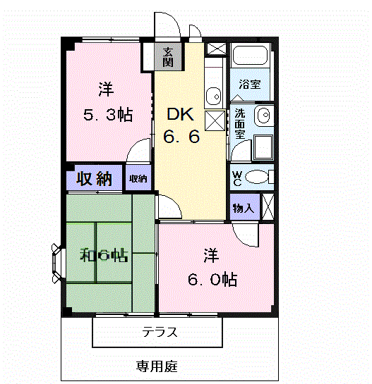 Planta 3DK de エクセル美和