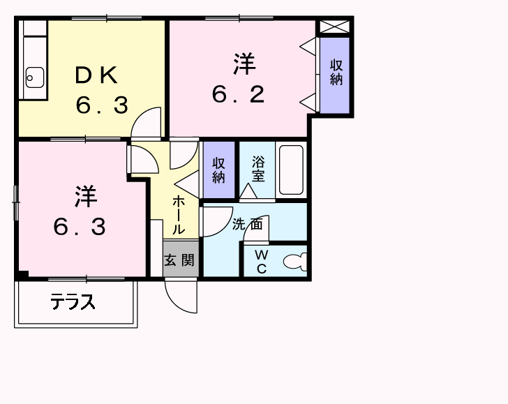 Planta 2DK de エクセル５８Ｂ