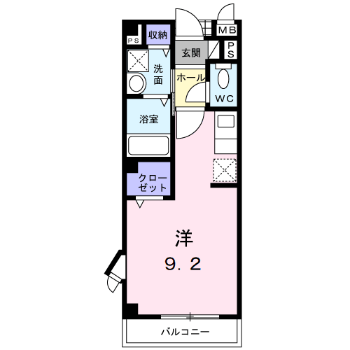 Planta 1R de エスポワールⅡ