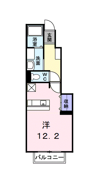 Planta 1R de エレガンシア　東新割