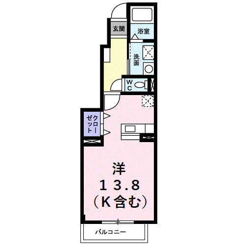 Planta 1R de ヴェルジュＭⅡ