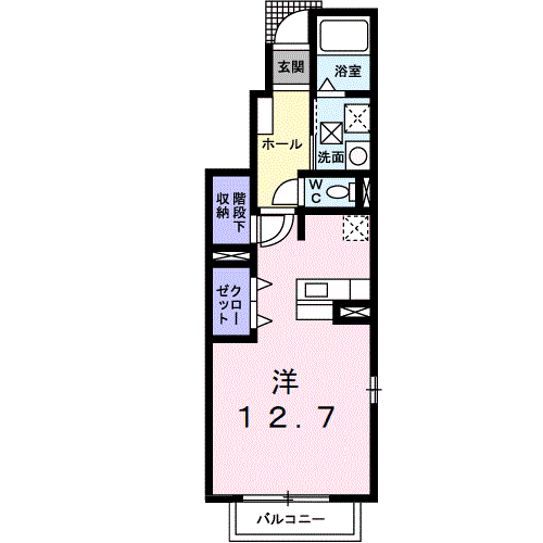 Planta 1R de ピーチハウス