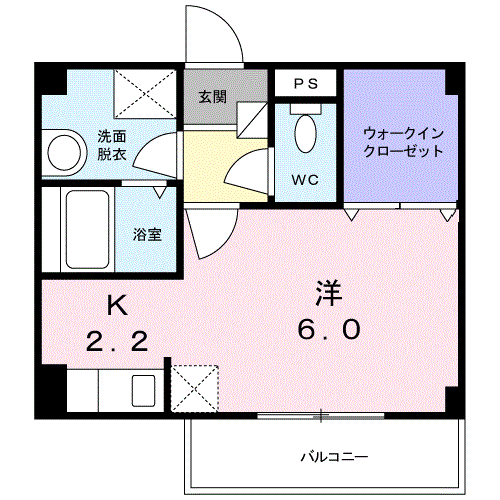 Planta 1K de エスト・ボヌール