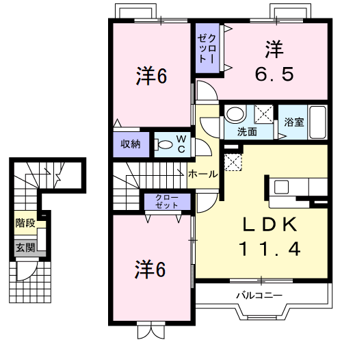 Planta 3LDK de ハミングバーズ
