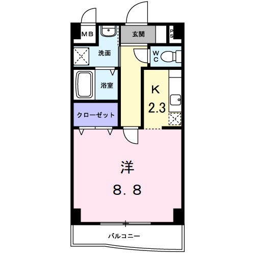 Planta 1K de アルバ・美合