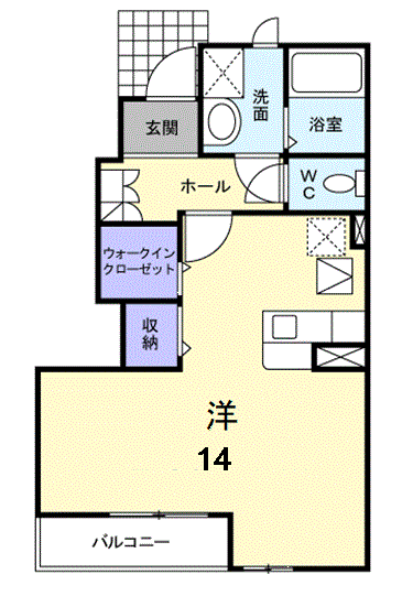 Planta 1R de ルピナス