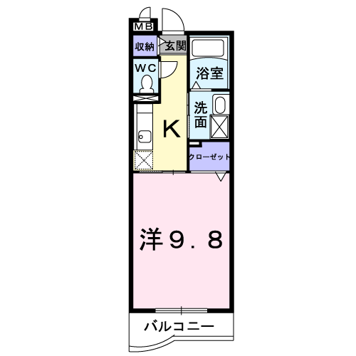 Planta 1K de サンスクエア