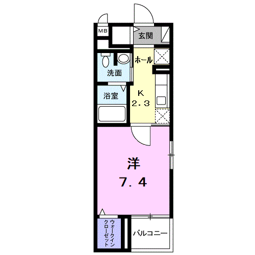 Planta 1K de ステーション　いこい