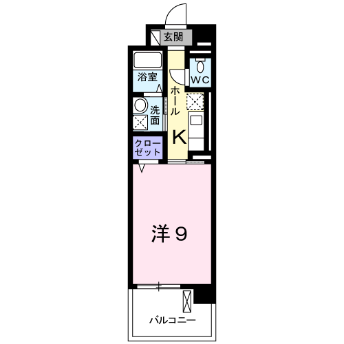 Planta 1K de ＲＯＯＴ・ＯＮＥ