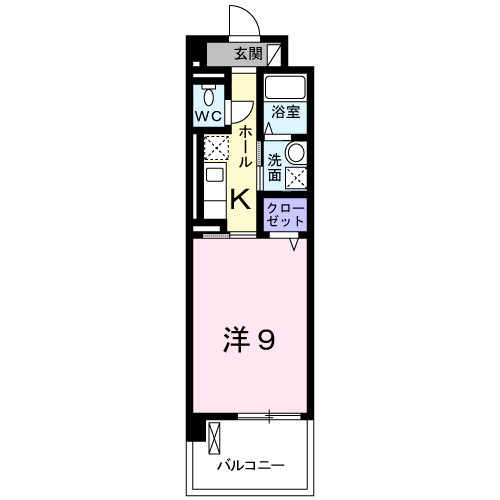 Planta 1K de ＲＯＯＴ・ＯＮＥ