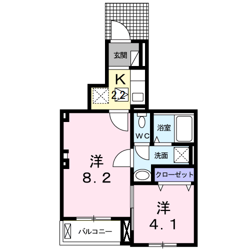 Planta 2K de 花・花
