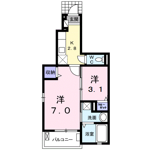 Planta 1SK de ゼフィロス北島