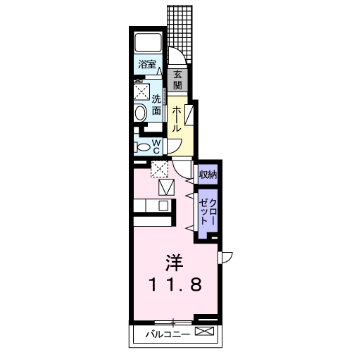 Planta 1R de サンパティーク蓑川