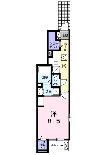 Planta 1K de フェリーチェ