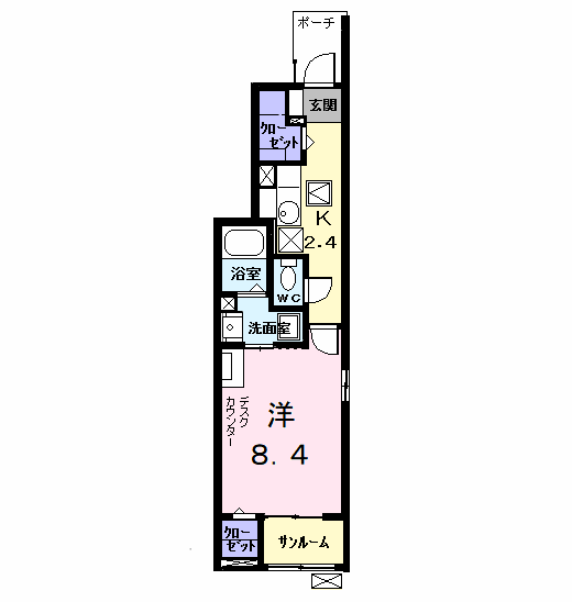 Planta 1K de Ｋｐｕｓｅ（ケイプス）