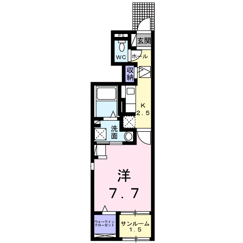 Planta 1K de ＳＩオリエンタル