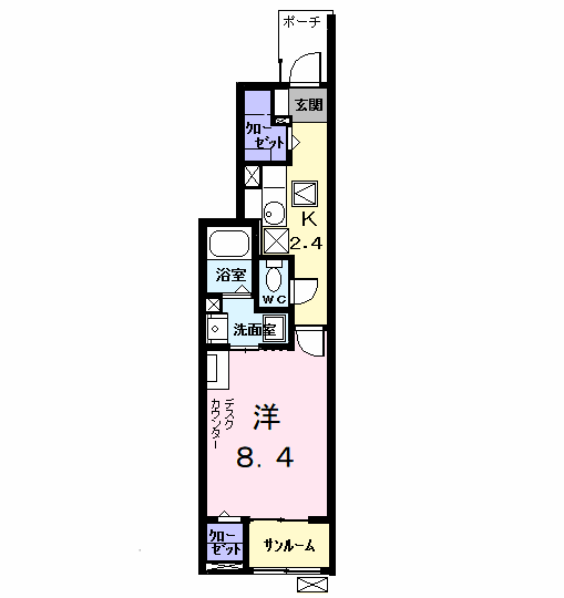 Planta 1K de サクセスＫⅢ