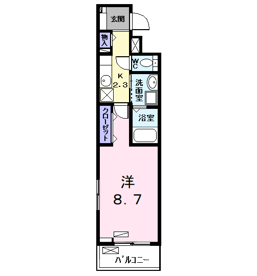Planta 1K de ローレルＷｅｓｔ