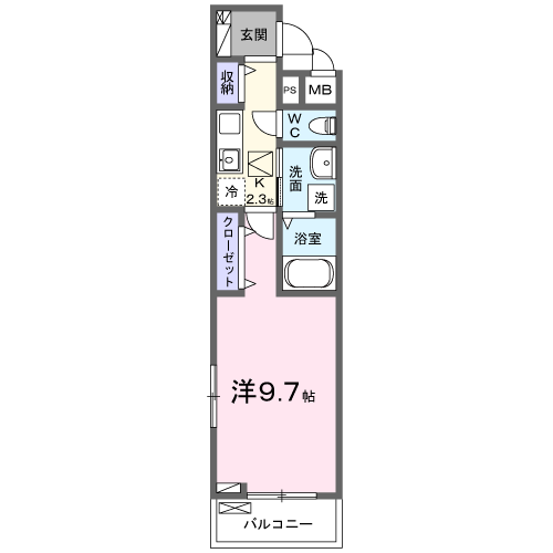Planta 1K de キャビン６８