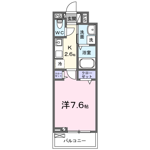 Planta 1K de キャビン６８