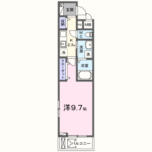 Planta 1K de キャビン６８