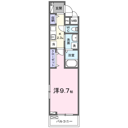 Planta 1K de キャビン６８