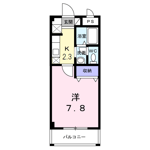 Planta 1K de テディ