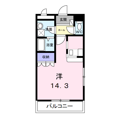 Planta 1R de レインボーヒルズＳ’Ⅲ